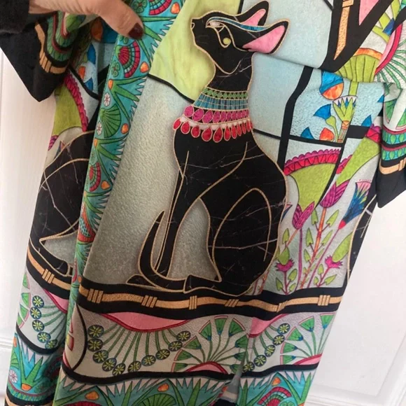 BlackMilk Clothing Glass Kitty Robe Size Small NWOT! - Picture 4 of 7